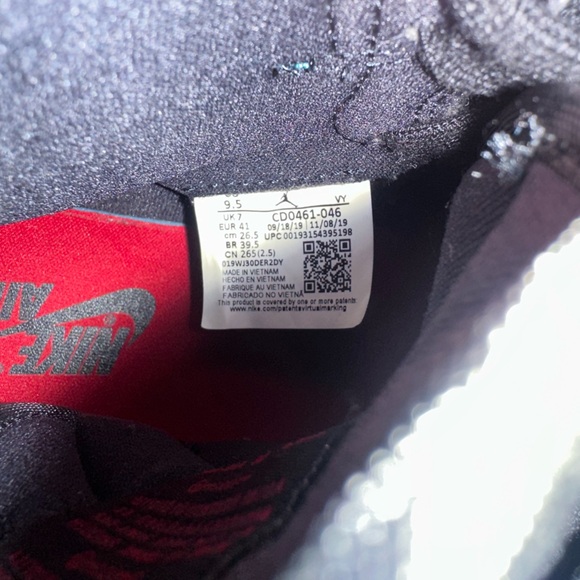 Nike Air Jordan 1 Nc to Chicago, Women’s size 9.5/Mens 8 - Picture 4 of 4